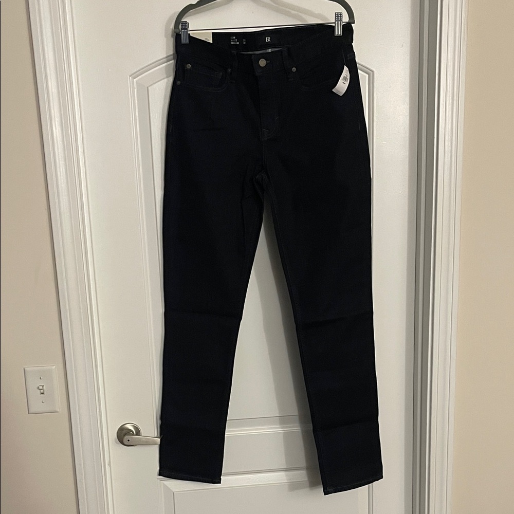 Banana Republic Men's Slim Dark Wash Blue Jeans